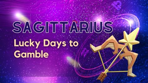 sagittarius gambling luck today|Sagittarius Gambling Horoscope ♐ Check Your Lucky Days to .